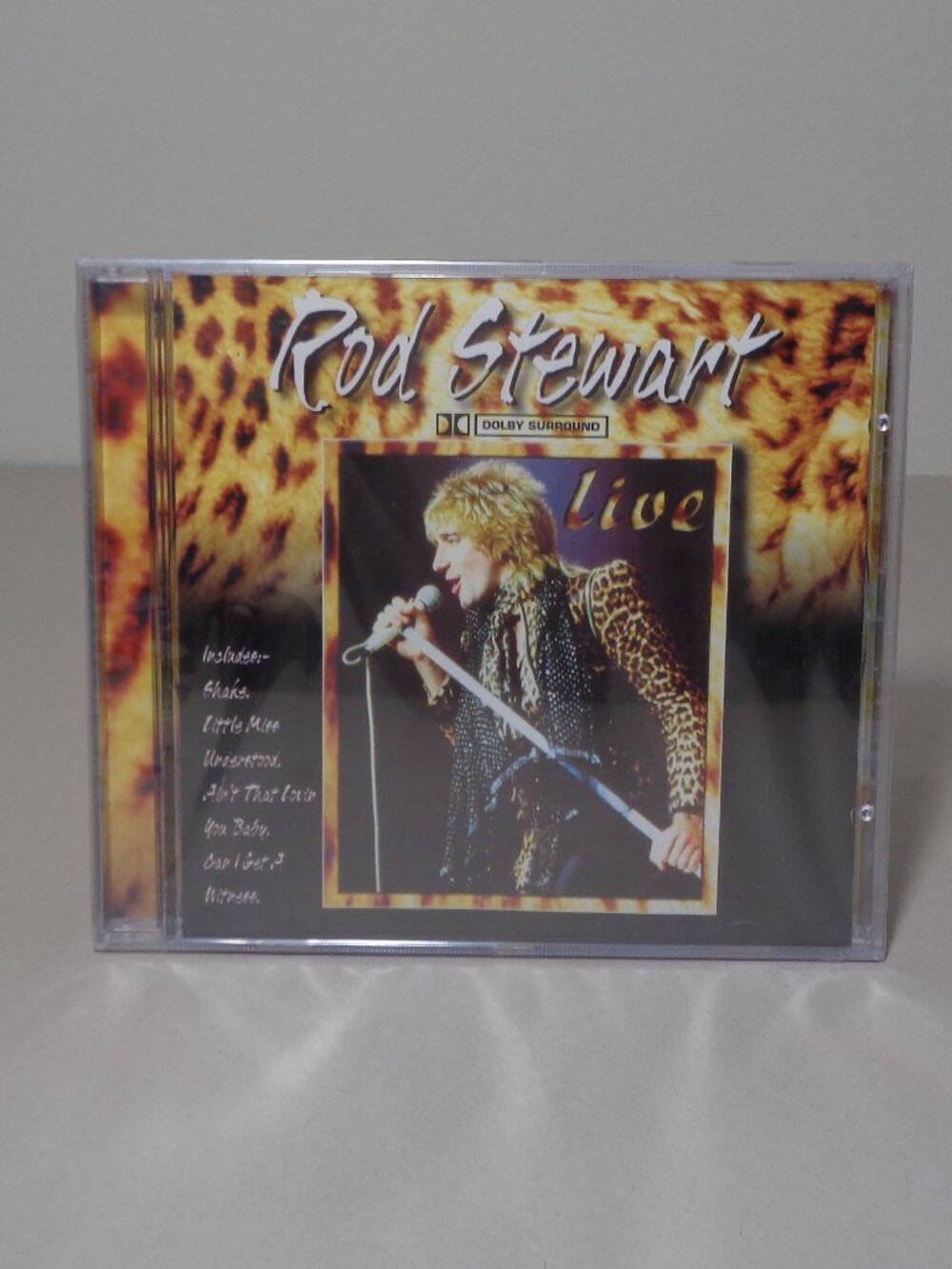ROD STEWART LIVE / New CD /  16 Tracks - Songs